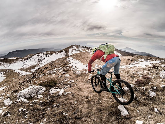 Enduro MTB: Mountainbike Tour Bardolino Forte Naole Monte Baldo Massiv