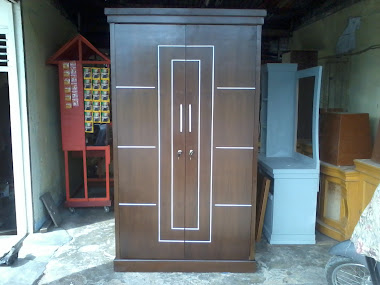 almari 2 pintu YF 005 minimalis