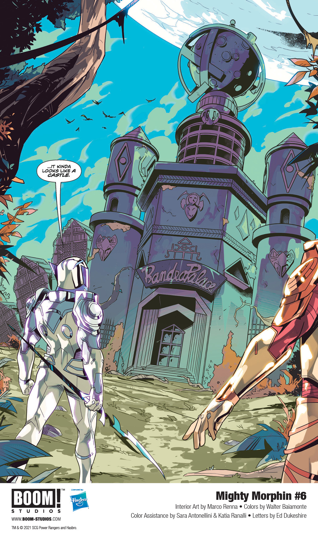 Mighty Morphin #6 2021 Bon Bernardo Variant 9.6-9.8 Mighty Morphin #6 2021 Bon Bernardo Variant 9.6-9.8