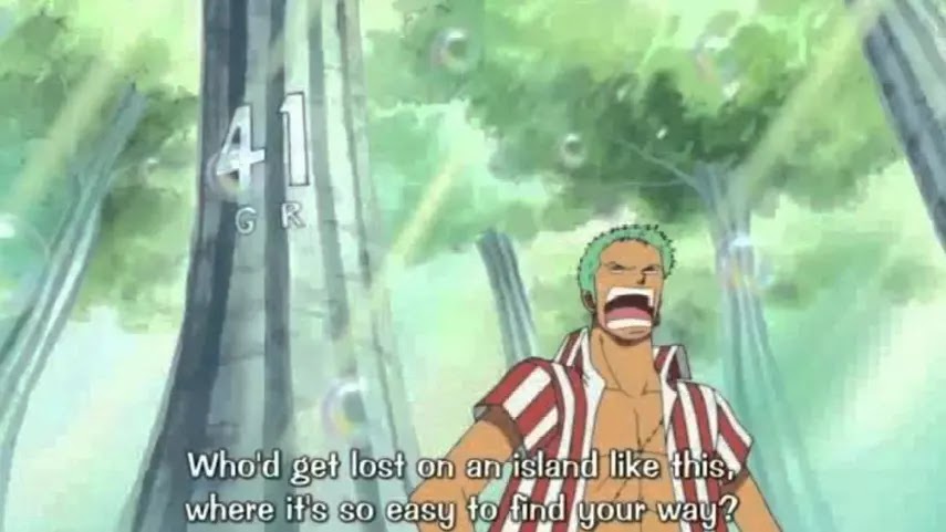 One Piece: Kenapa Zoro Selalu Tersesat? Ini Alasannya! + 10 Meme Nyasarnya Zoro! One Piece: Kenapa Zoro Selalu Tersesat? Ini Alasannya! + 10 Meme Nyasarnya Zoro!