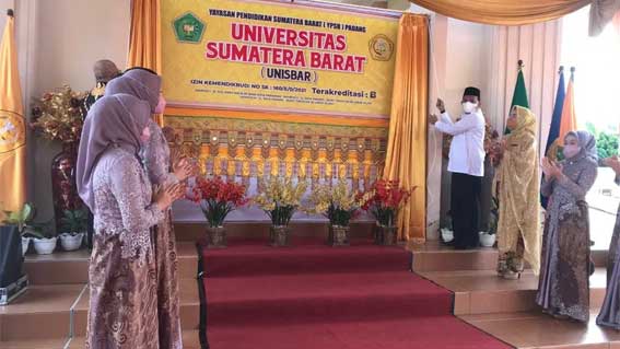 Kampus I Universitas Sumatera Barat di Pariaman Diresmikan