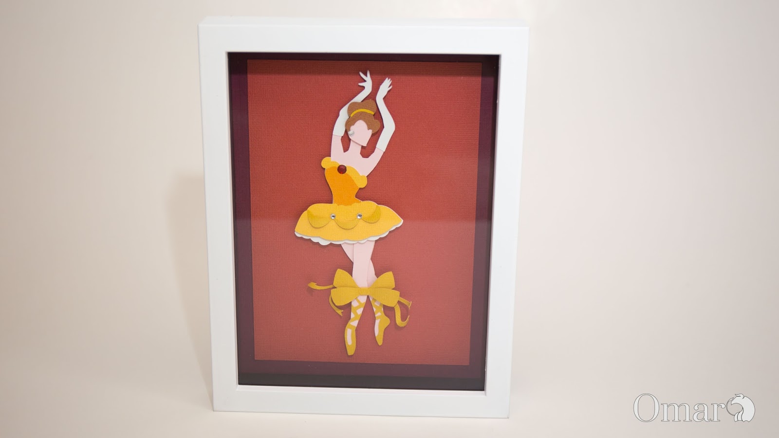 Awesome SVGs Princess Ballerina Shadow Box 3 File and Video Tutorial