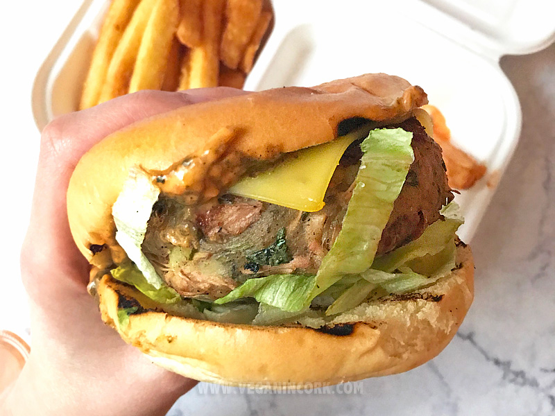 vegan burger Sober Lane