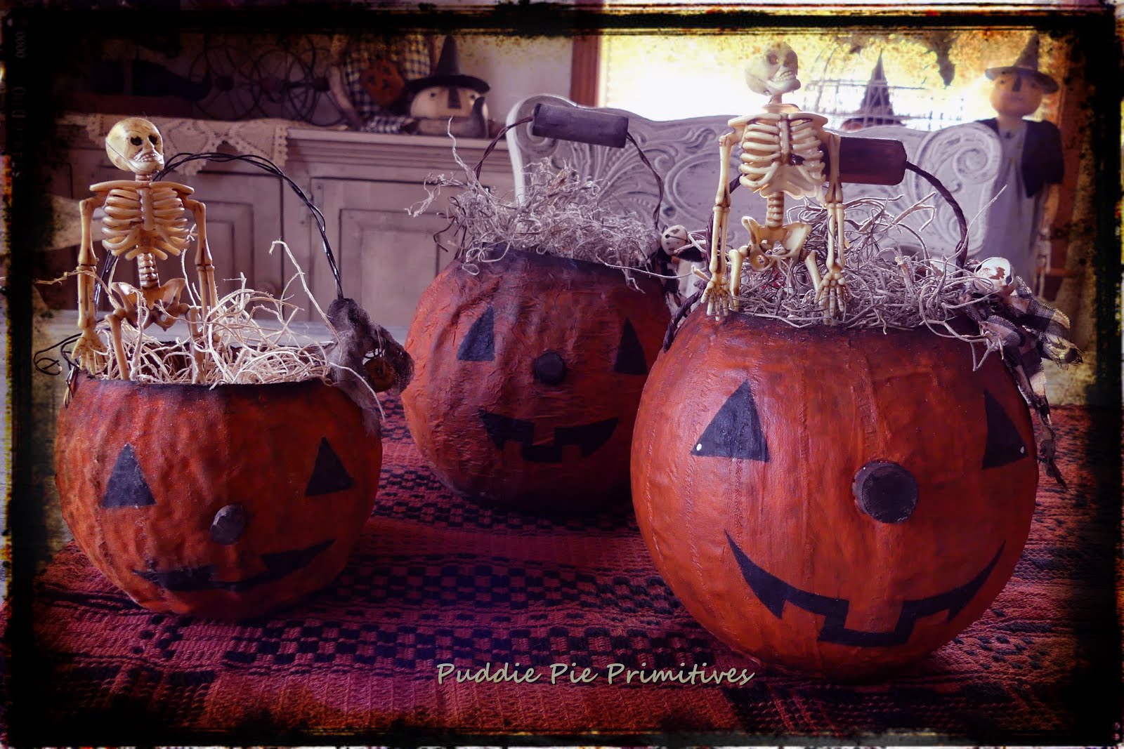 Three Prim Pumpkins