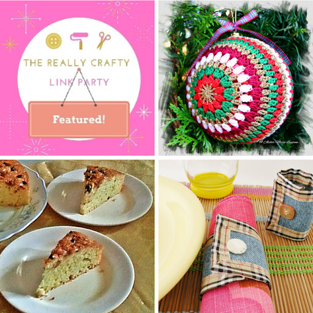 The Really Crafty Link Party #186 featured posts!