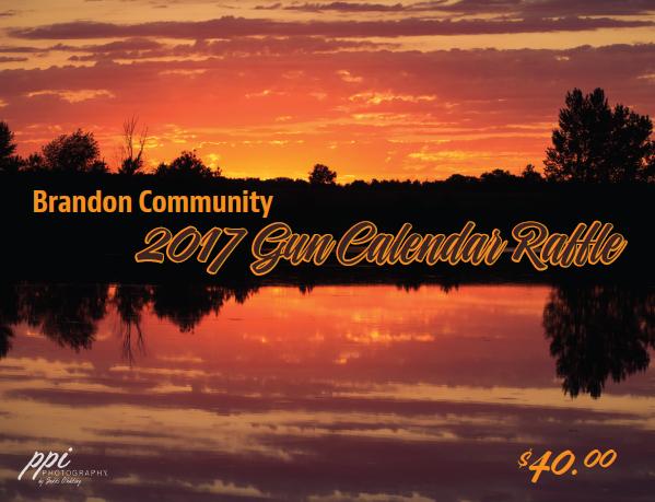 Brandon Lions: 2017 Gun Calendar Raffle -- Calendars Available NOW!!