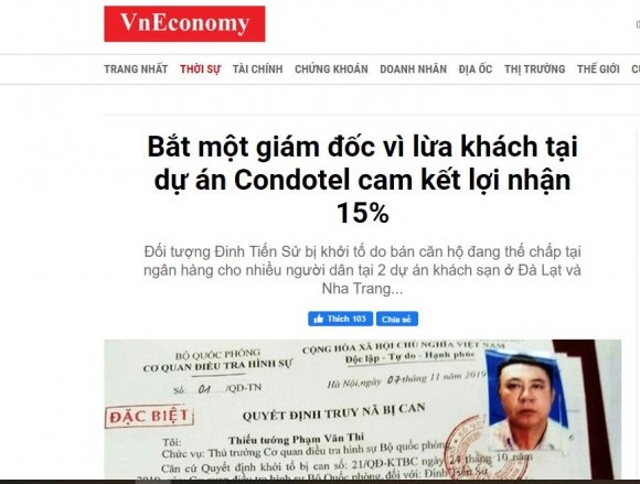 Câu chuyện Condotel lừa dối khách hàng để trở thành đại gia BĐS Việt?