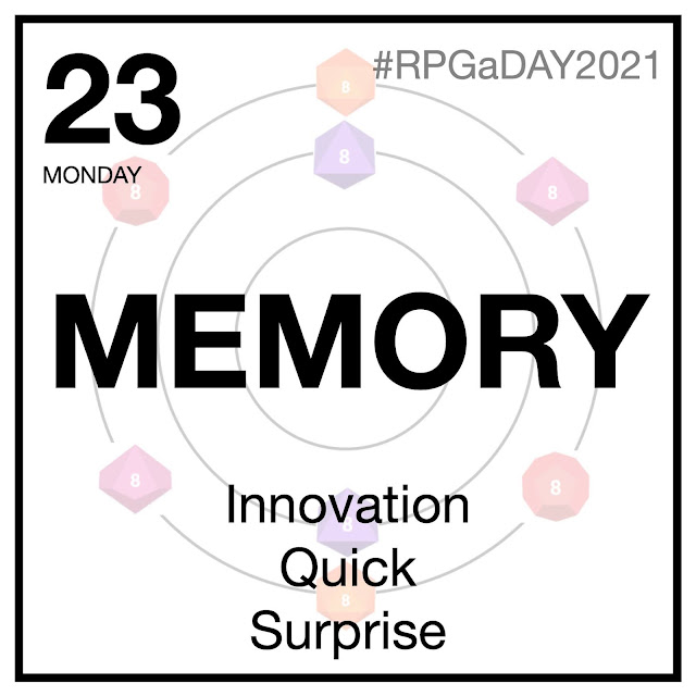 RPGaDay 2021 - Day Twenty-Three