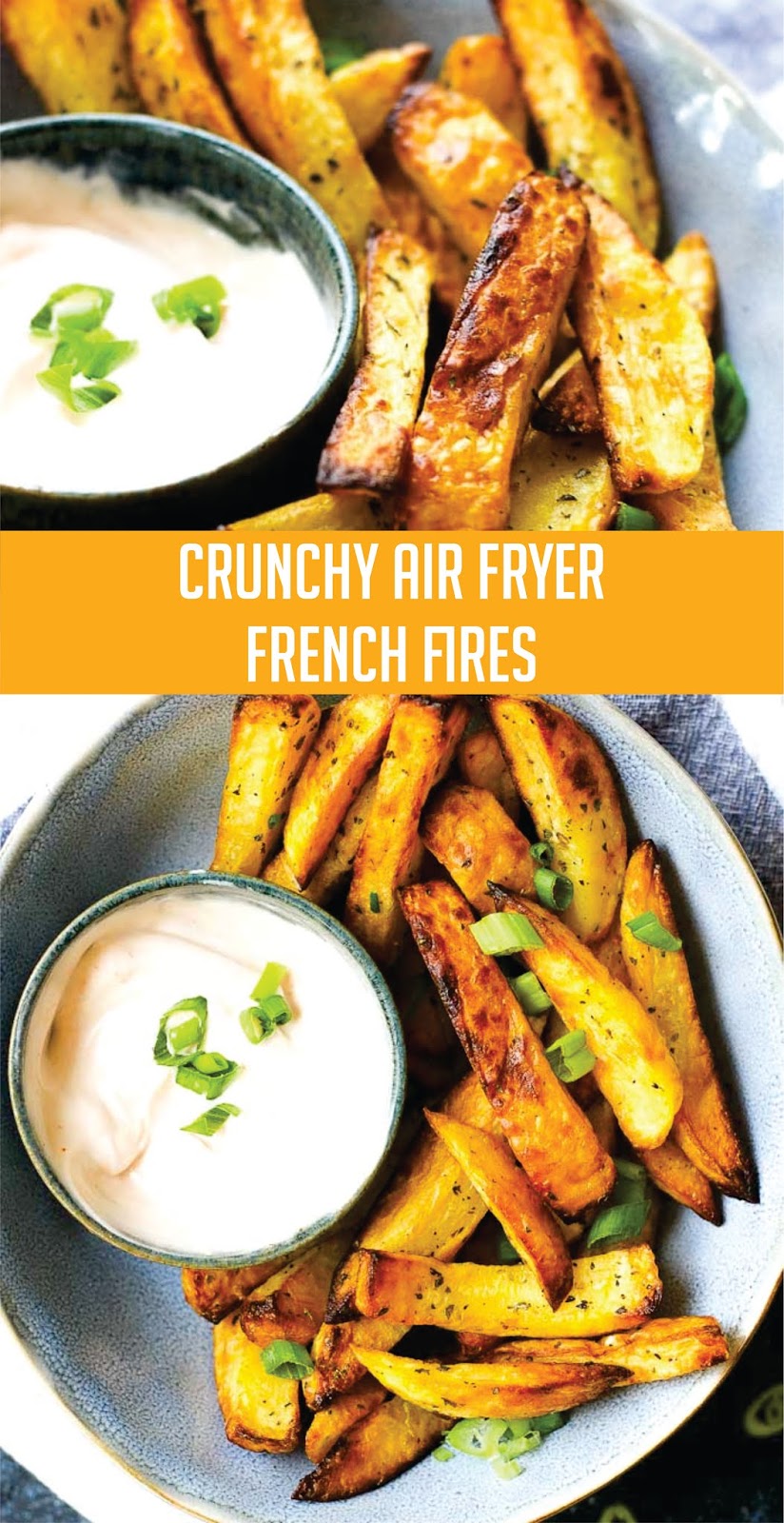 Crunchy air fryer french fires Recipe Spesial Food