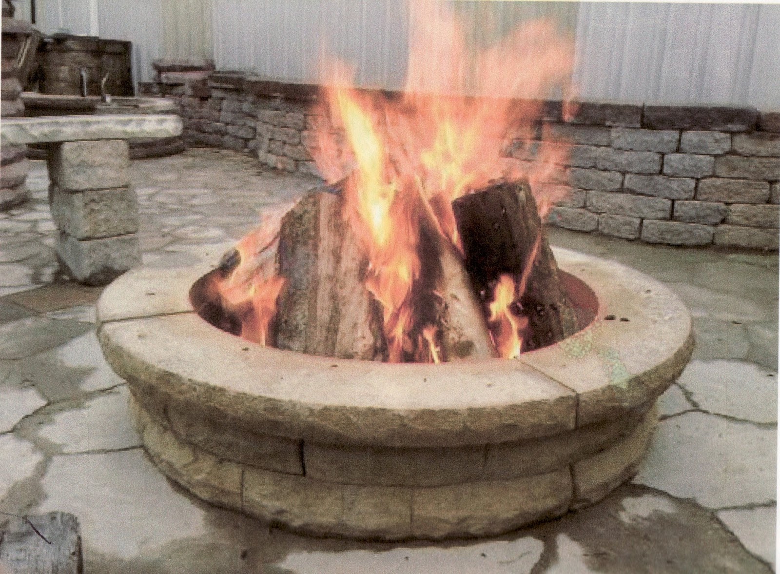 Builderscrete Cellulose Products: Introducing Our Fossilscape Fire Ring
