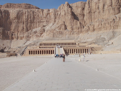 Ägypten Nil Kreuzfahrt Hatschepsut Tempel