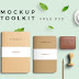 موك أب إحترافي - Free Mockup Toolkit Vol. 01