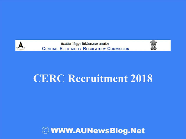 CERC Recruitment 2018