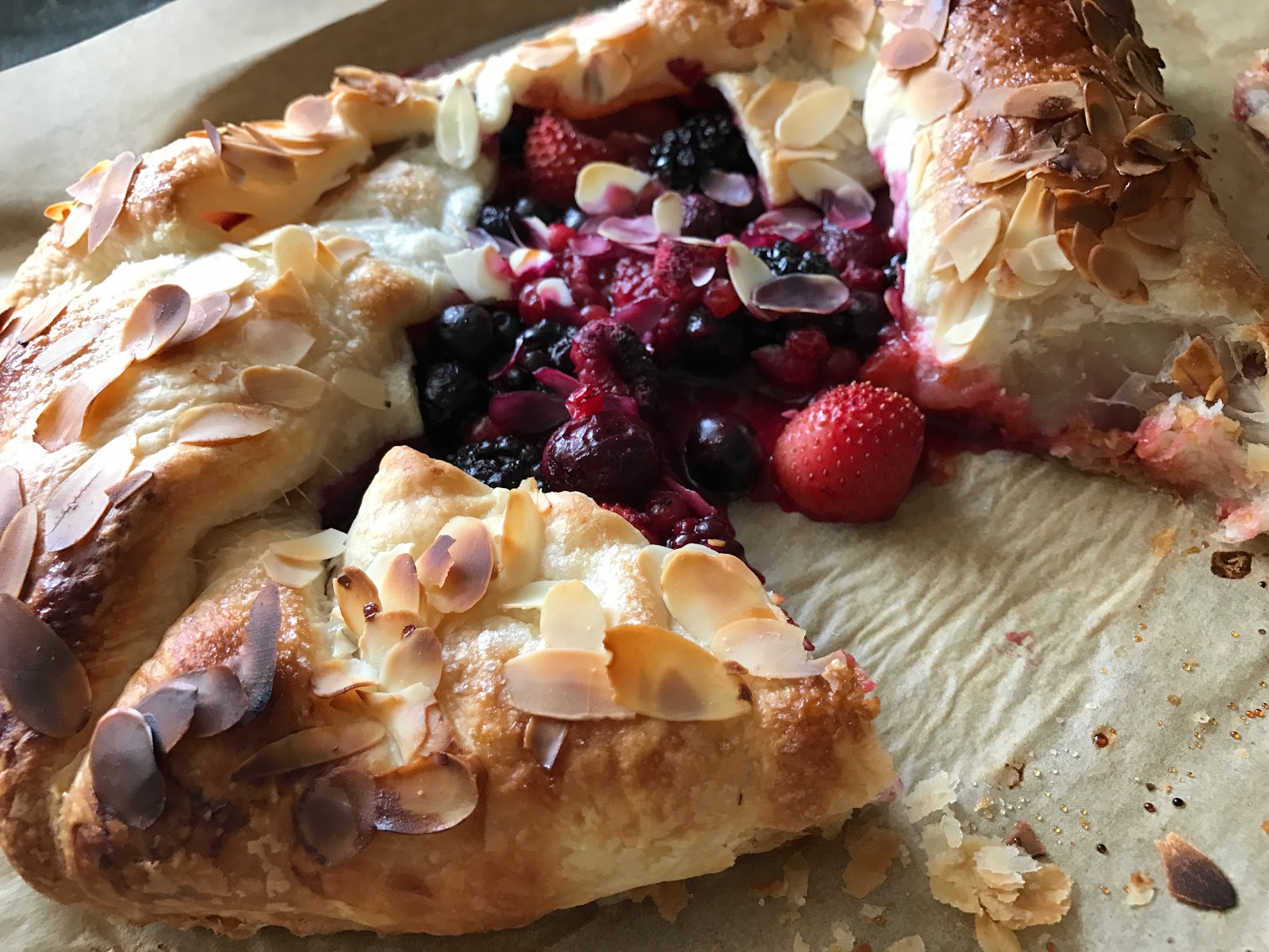 Mixed Berry Galette Ep 316 Baking with Eda