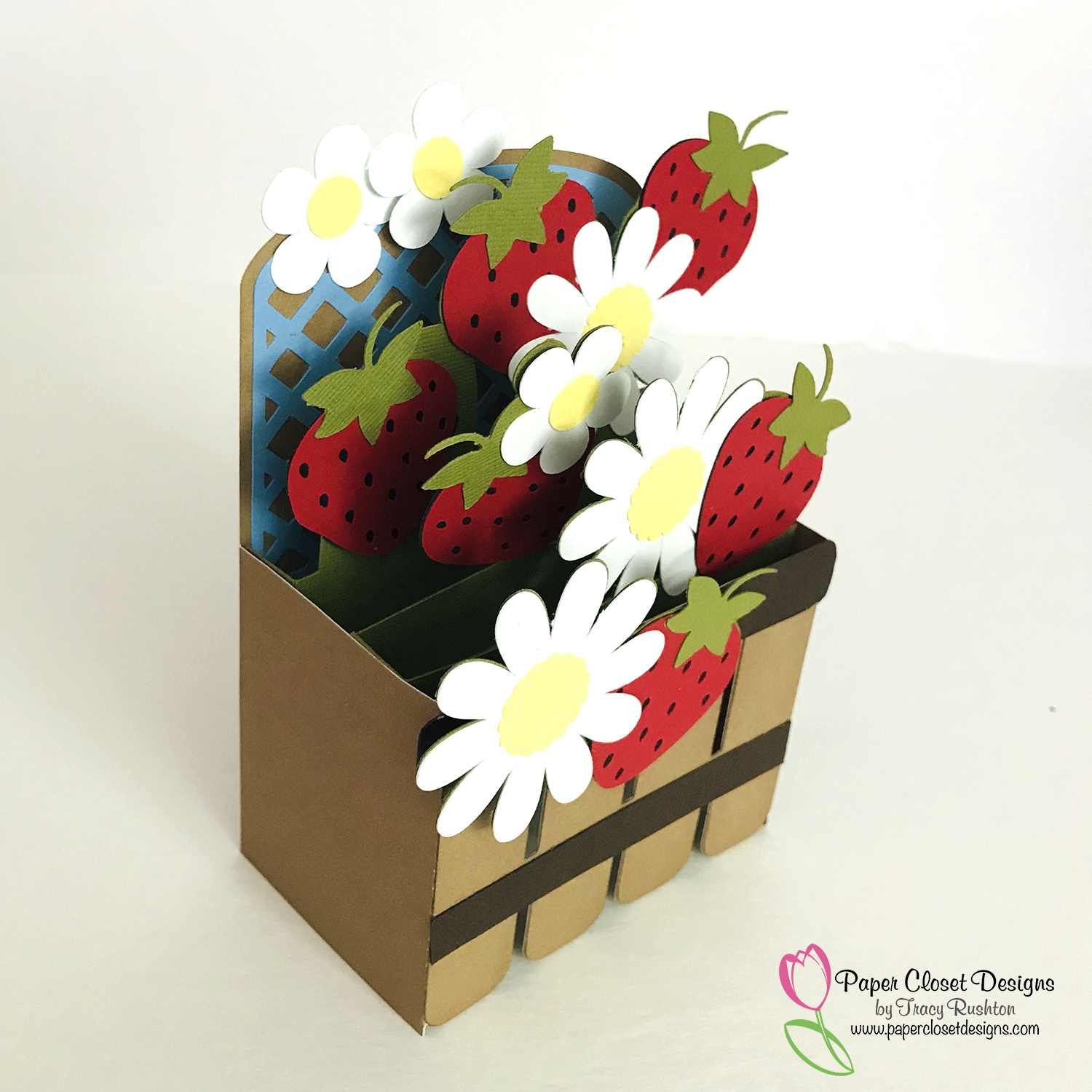 Strawberry Box Card Paper Closet Designs