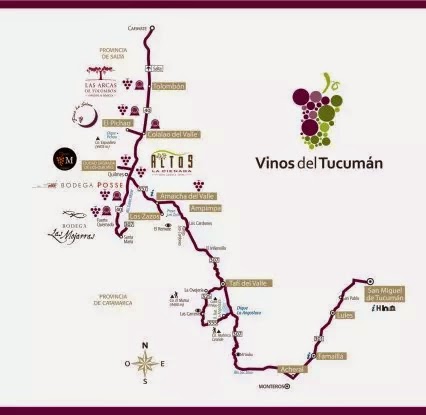 El ángel del vino. Blog de vinos: La Ruta del Vino de Tucumán - Parte 1 ...