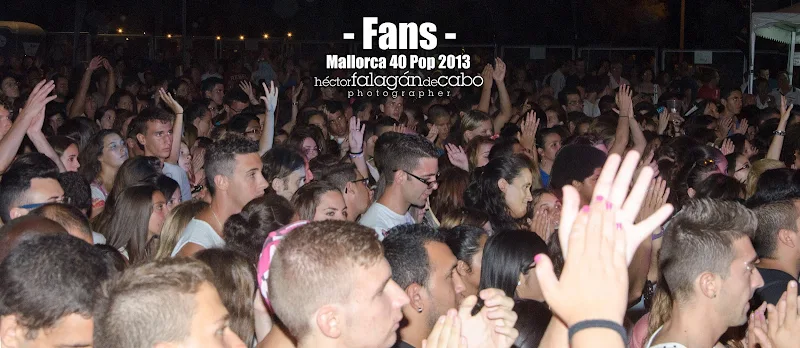 Fans en el Mallorca 40 Pop 2013. Héctor Falagán De Cabo | hfilms & photography.