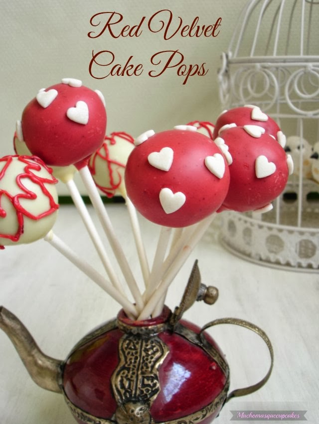 Muchomasquecupcakes: Red Velvet Cake Pops