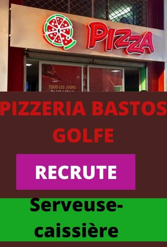 La Pizzeria Bastos Golf recrute Serveuse/Caissière/réceptionniste à yaoundé