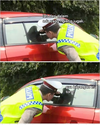 10 Meme Kocak 'Obrolan Polisi' Ini Bikin Ngakak, Absurd Abis!