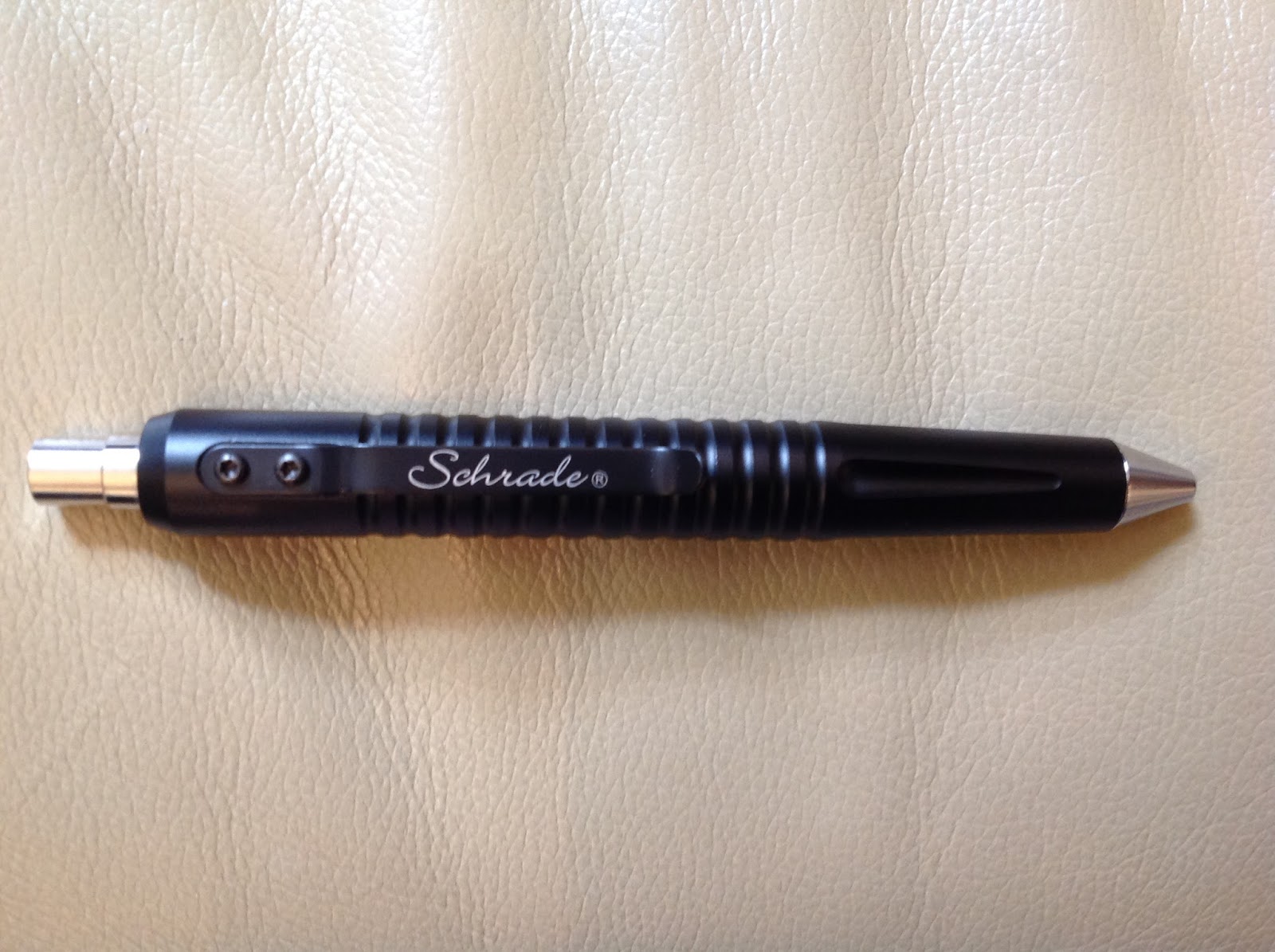 What Is The Best? Schrade Push Button Pen Review