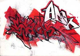Graffiti Collection Ideas 5 Graffiti Sketch Simple Design And Colour On Paper
