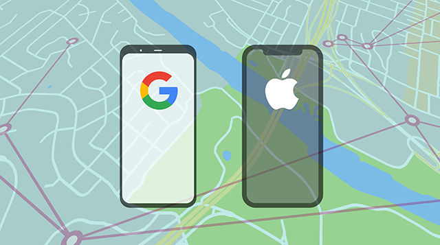 Apple google project - مشروع جوجل آبل كورونا حول العالم cover