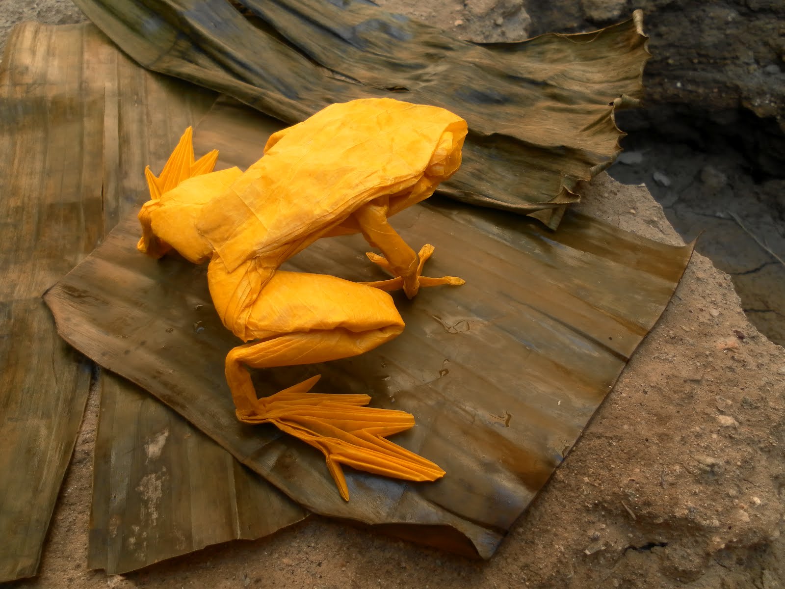 MarianoMi mundo el Origami Poison Dart Frog