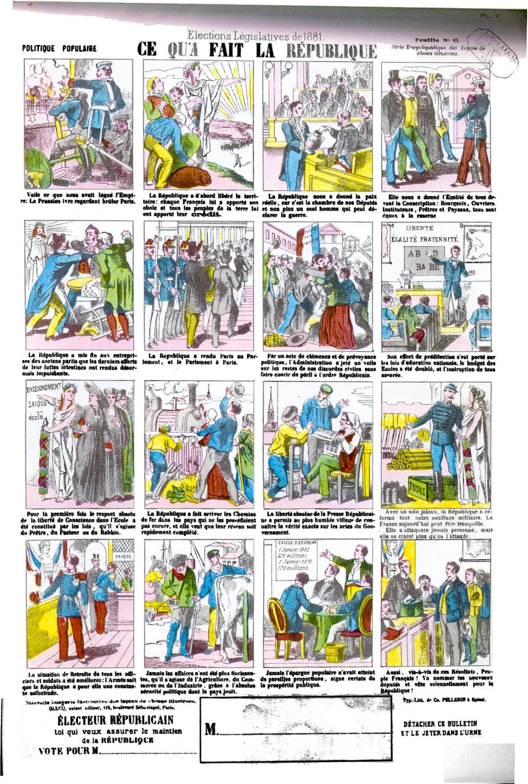 Histoiregéographie Jean Renoir (Bondy) Elections législatives de 1881