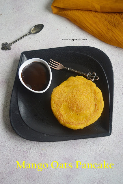 Mango Oats Pancakes Recipe | Simple Mango Pancake 