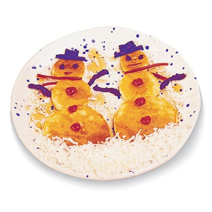 Snowman Pancakes Recipe
