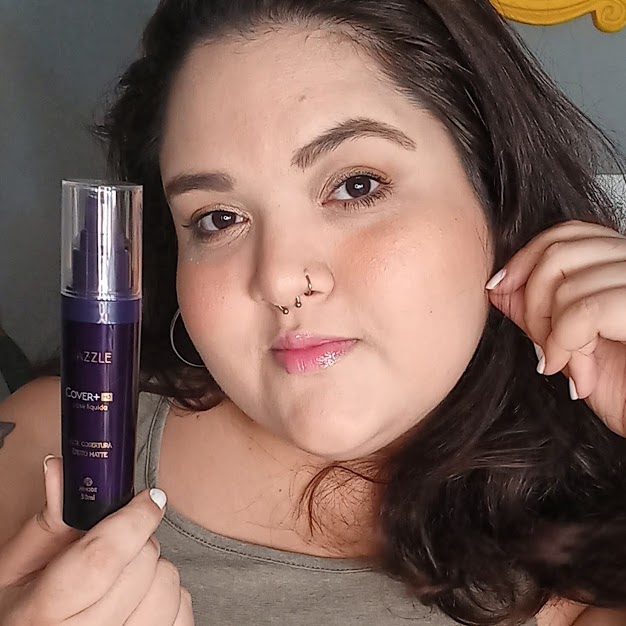 Base Cover+ HD Dazzle Hinode cor Claro 01 RESENHA Doce feito pimenta Beleza, Moda e Resenhas