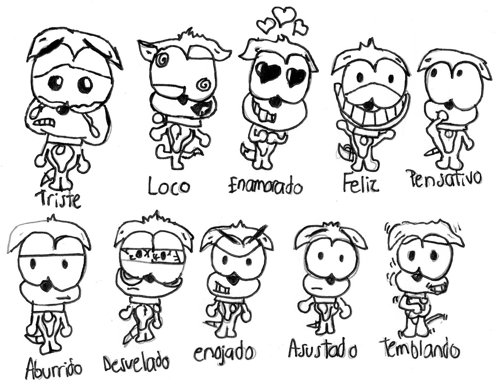 Cervantes Shuffling: Imagenes Curiosas sobre los sentimientos