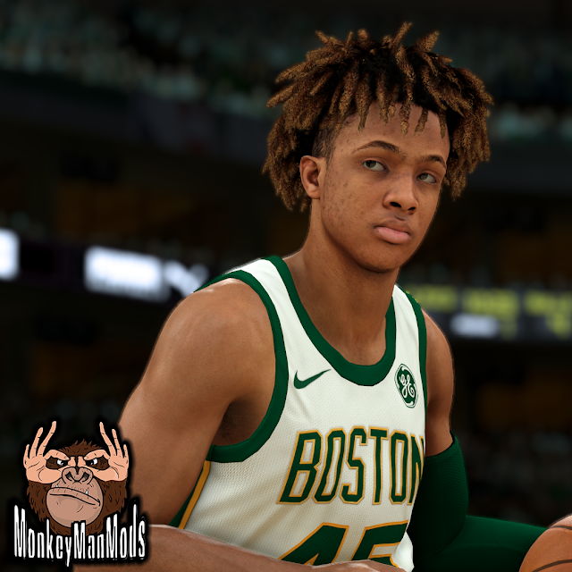 NBA 2K20 Romeo Langford Cyberface by MonkeyManJSV