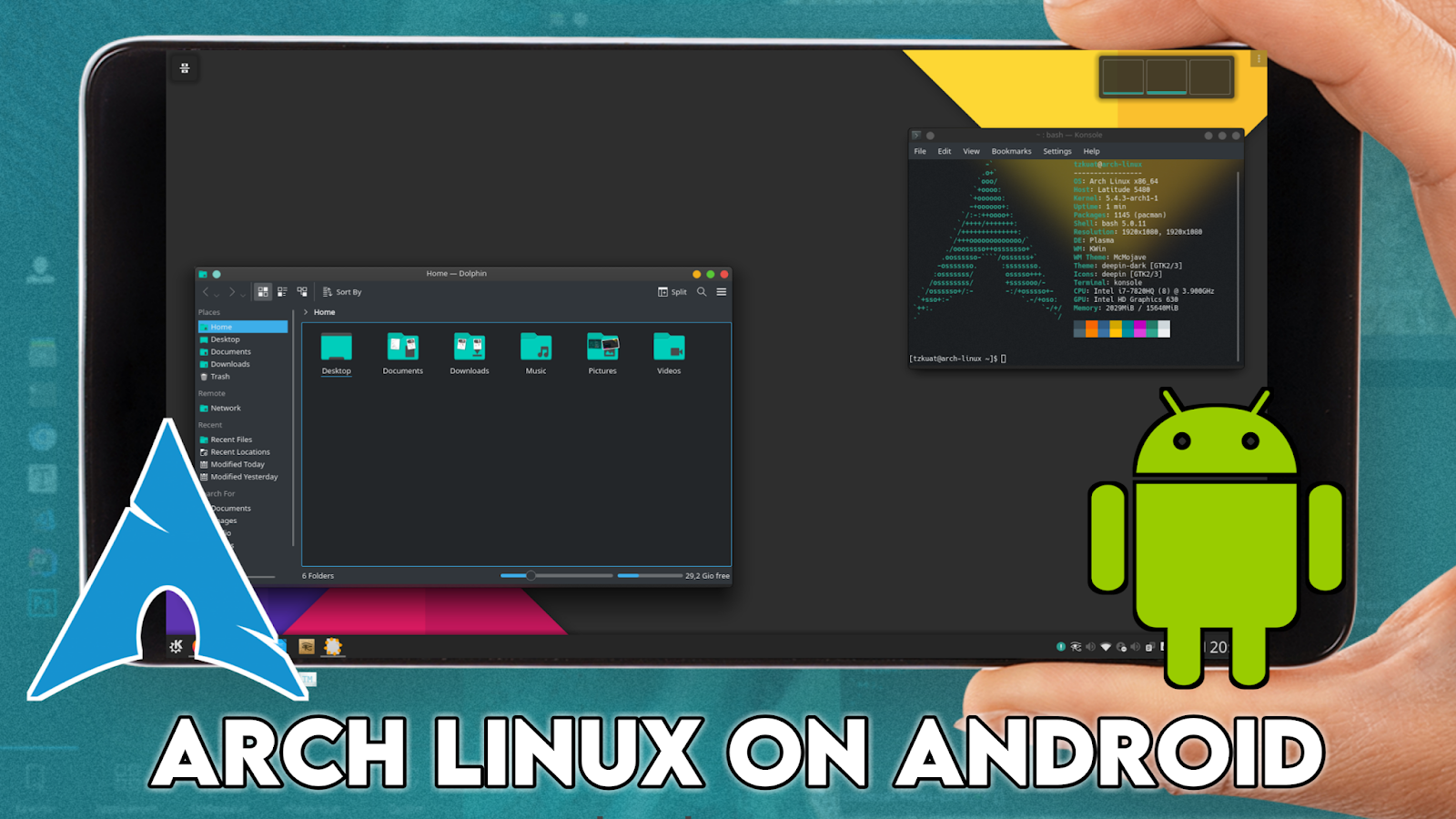 How To Install Letest Arch Linux OS On Android Mobile (Without Root)