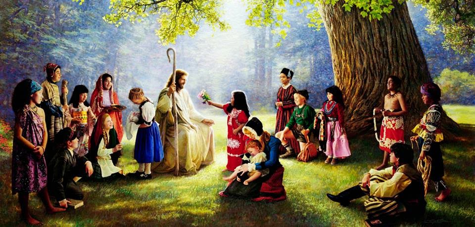 Jesus e as crianças
