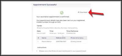 download appointment