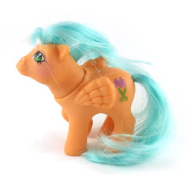 My Little Pony Baby Snippy Year Six Argetinian Peek-a-Boo Baby Ponies G1 Pony