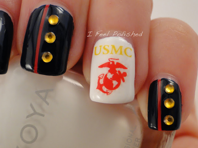 Veteran's Day Nails