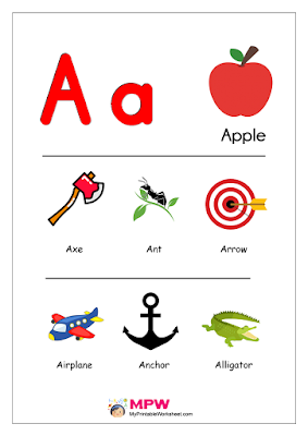 Things that start with A Alphabets