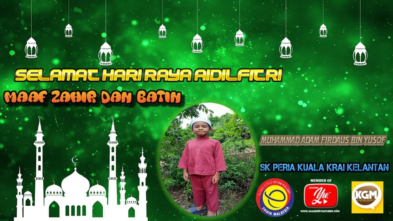 Ucapan Hari Raya Guru dan Pantun Hari Raya oleh Muhammad Adam Firdaus