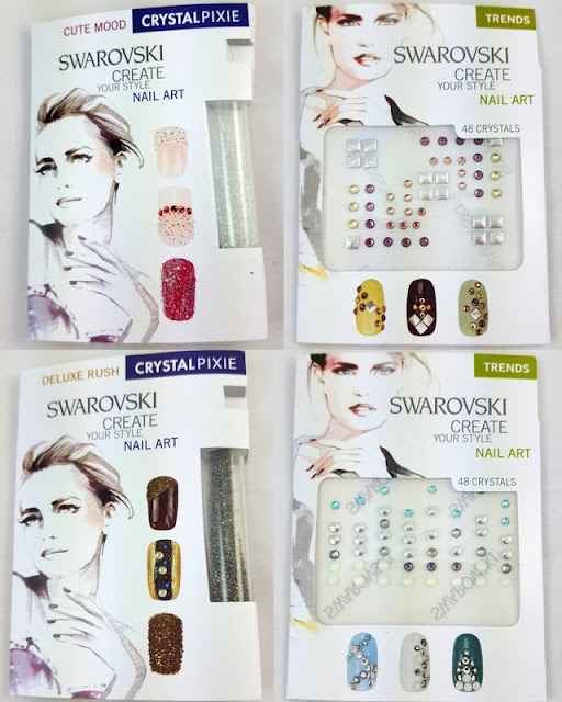 Create Your Style With Swarovski Crystals Nail Art