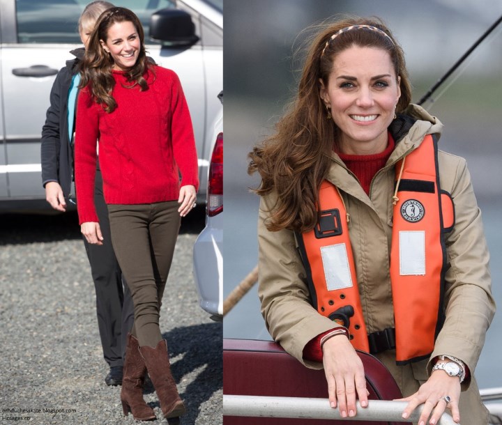 Duchess Kate Vote For Kate S Best Tour Daywear Footwear William And Kate Host Event For Inspirational Young People