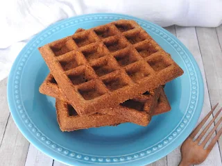 Gingerbread Buttermilk Belgian Waffles