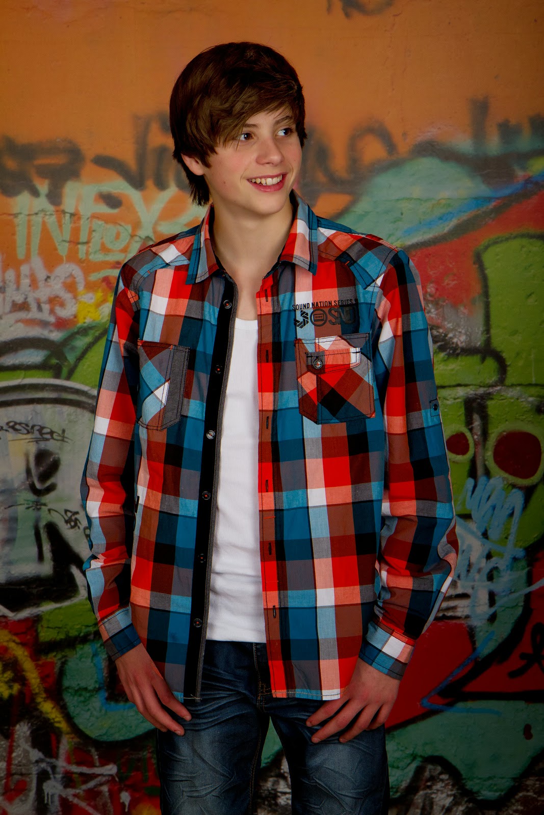 HANDSOME FACES Young Handsome Teen Singer Alexandru from Norway