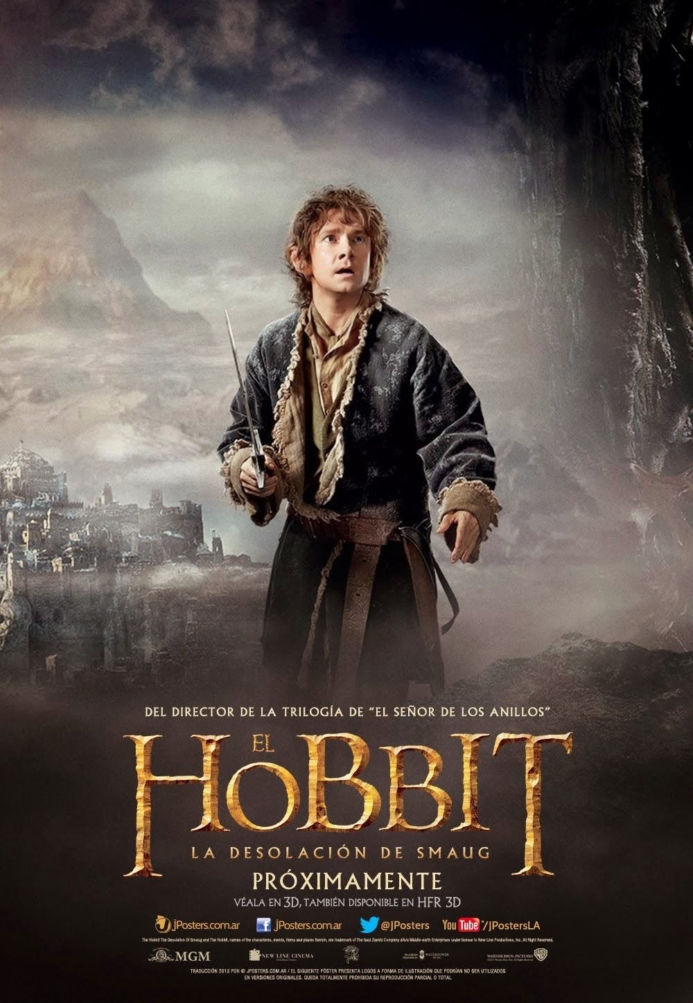 The Hobbit 2: The Desolation of Smaug BluRay 720p + Subtitle Indonesia
