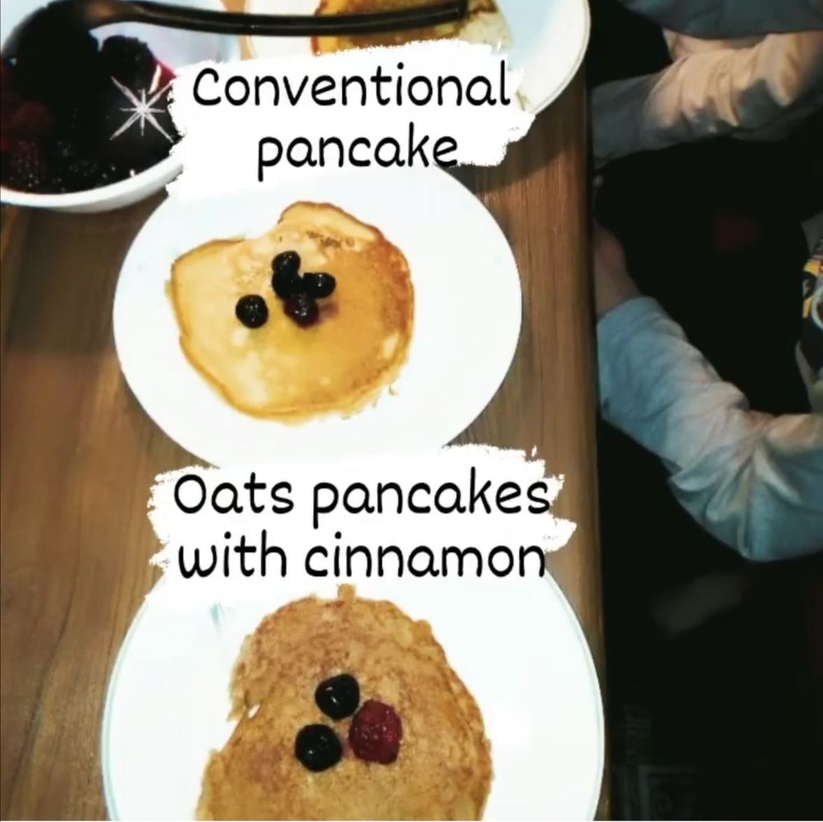 babYpose Oats Pancake Vs Conventional Pancake