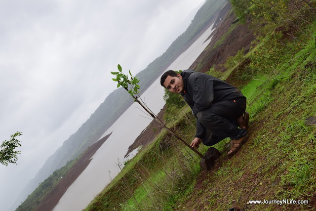 Monsoon bike ride Panshet Dam Backwaters