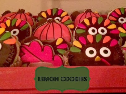 turkey cookies