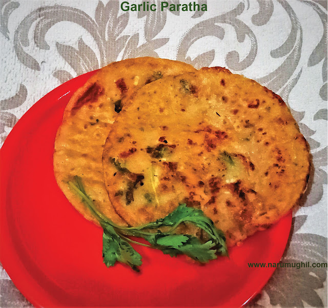 garlic paratha